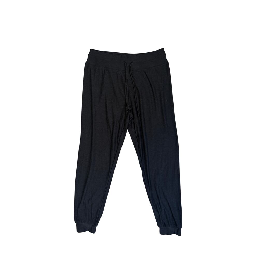 Beyond Yoga Lounge Around Midi Jogger Heather Black Medium